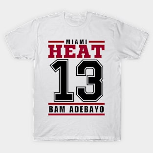 Miami Heat Adebayo 13 Basketball Player T-Shirt